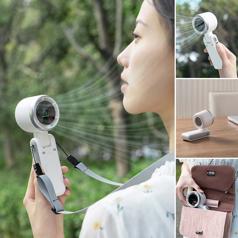 【Extra 10% OFF】Hand Folding High-Speed Turbine Fan