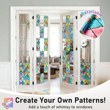 Load image into Gallery viewer, Holographic PVC Window Privacy Film