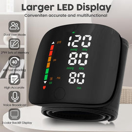 Wrist Blood Pressure Monitor