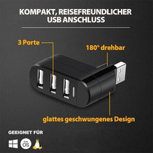 Load image into Gallery viewer, Multifunctional Mini Rotatable 3-port USB Port
