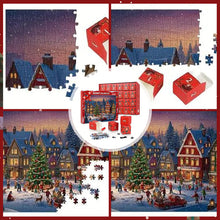 Load image into Gallery viewer, Christmas Countdown Puzzle Surprise Box Toy