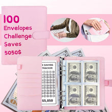 Load image into Gallery viewer, 100-Day Savings Challenge: Save at Least $5,050!
