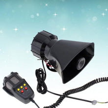 Load image into Gallery viewer, 7 Tone Sound Mic PA Speaker Car Horn