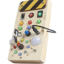 Load image into Gallery viewer, Montessori Busy Board for Toddlers