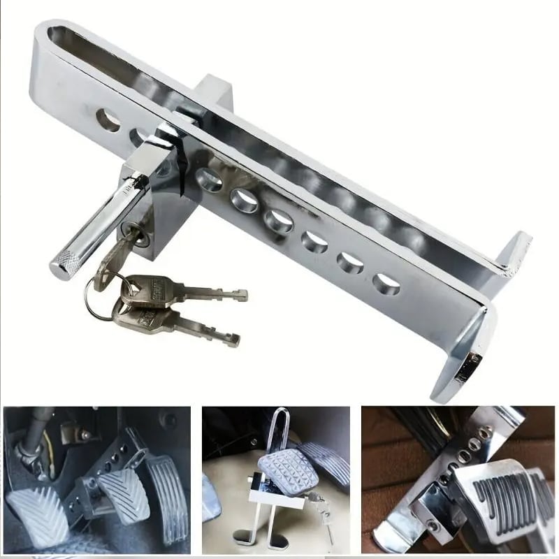 Car throttle brake lock