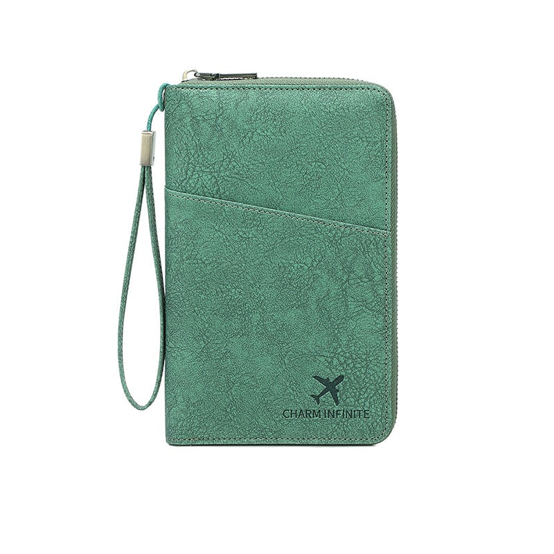 RFID Blocking Travel Passport Wallet