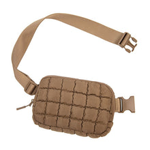 Load image into Gallery viewer, Checkered Down Crossbody Bag