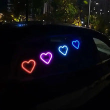 Load image into Gallery viewer, Solar Heart LED Car Ambient Light