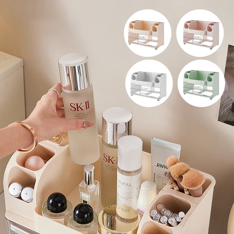 Desktop Makeup Organizer with Drawers