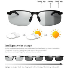Load image into Gallery viewer, Photochromic Sunglasses with Anti-glare Polarized Lens