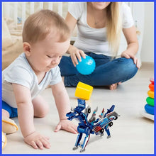 Load image into Gallery viewer, 2-in-1 Magnetic Cars That Transform into Flying Dragon and Unicorn