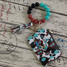Load image into Gallery viewer, Stylish Card Holder With Silicone Bead Bracelet
