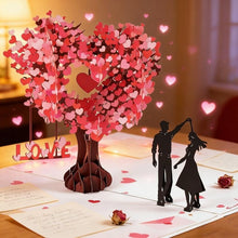 Load image into Gallery viewer, 3D Pop-Up Valentine’s Day &amp; Anniversary Love Tree Greeting Card
