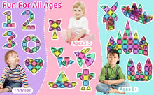 Load image into Gallery viewer, Magnetic Tiles Building Blocks Set