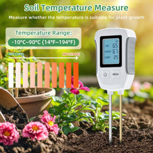 Load image into Gallery viewer, 3 in 1 Digital Plant Soil Moisture Meter