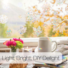 Load image into Gallery viewer, Holographic PVC Window Privacy Film