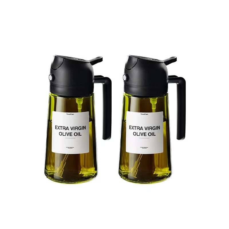 Sakerplus 2-in-1 Glass Oil Sprayer and Dispenser