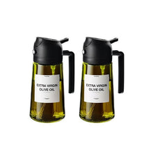 Load image into Gallery viewer, Sakerplus 2-in-1 Glass Oil Sprayer and Dispenser