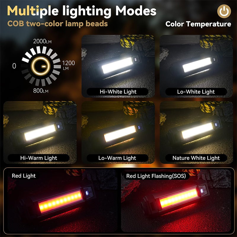 Foldable Camping Light with Bracket