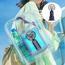 Load image into Gallery viewer, Portable Handheld Rechargeable Fan with Base