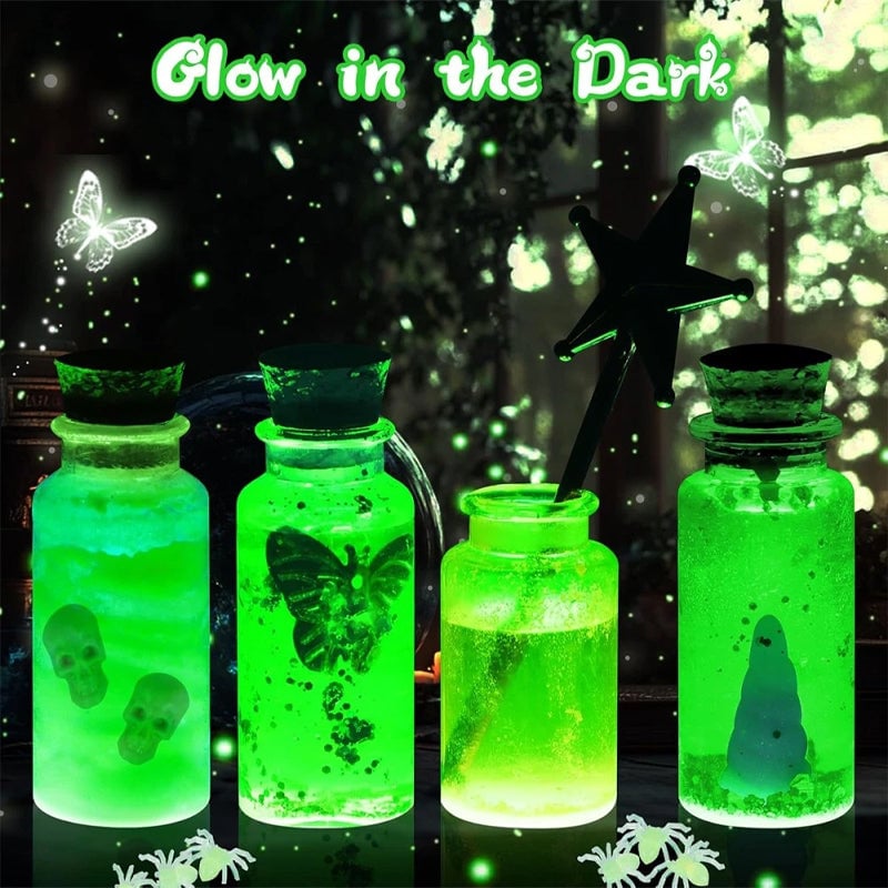 Witch Magician Potion Magic Bottle Set