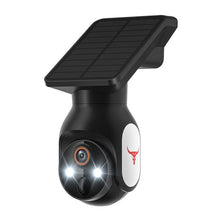 Load image into Gallery viewer, Solar powered color night vision camera