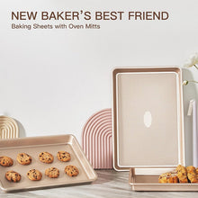Load image into Gallery viewer, Sakerplus Nonstick Baking Sheet Pan Set