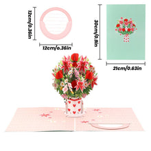 Load image into Gallery viewer, Paper Love 3D Cherry Blossom Flower Bouquet