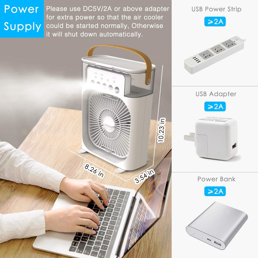 Water-cooled Air Cooler (USB Plug)