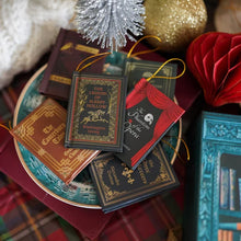 Load image into Gallery viewer, Mini Book Ornament Advent Calendar