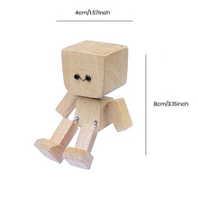Load image into Gallery viewer, Shaking Wooden Man Figurine