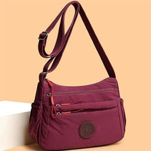 Load image into Gallery viewer, Solid Color Fashionable Multi-pocket Zipper Crossbody Bag