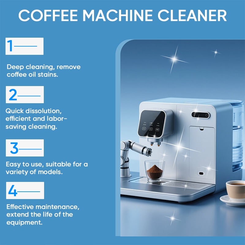 Coffee Maker Cleaner & Descaling Tablets