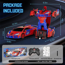 Load image into Gallery viewer, Remote Control Transforming Robot Car