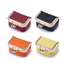 Load image into Gallery viewer, Genuine Leather Mini Jewelry Box