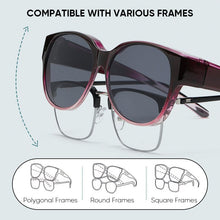 Load image into Gallery viewer, Fit Over Glasses Sunglasses