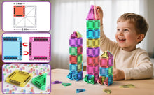 Load image into Gallery viewer, Magnetic Tiles Building Blocks Set