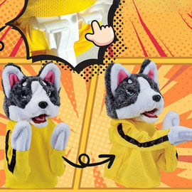 Fighting Boxing Dog Hand Puppet