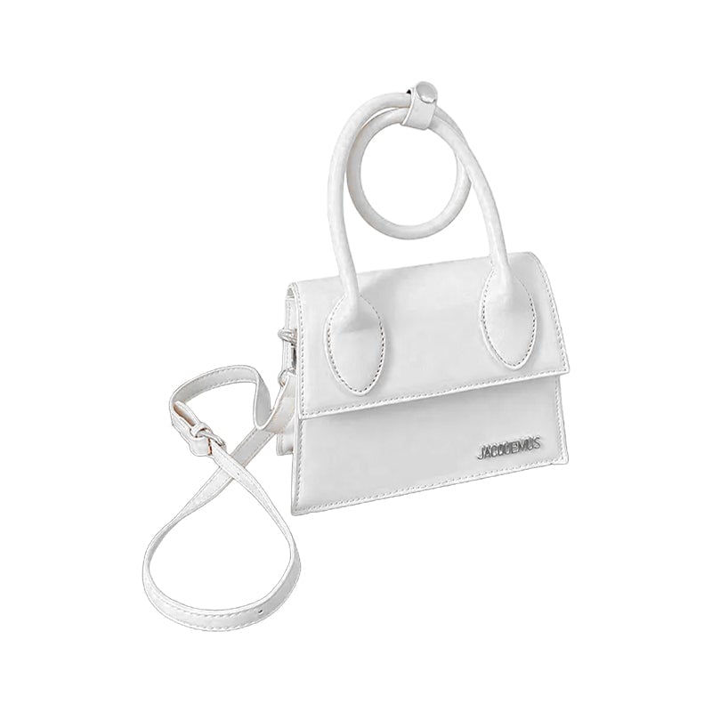 Solid Color Flap Square Bag