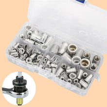 Load image into Gallery viewer, Flat Head Threaded Insert Rivet Nut Set