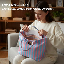 Load image into Gallery viewer, Striped Tote Bag