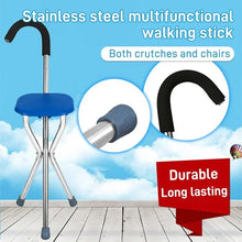 Load image into Gallery viewer, Foldable Walking Stick Chair