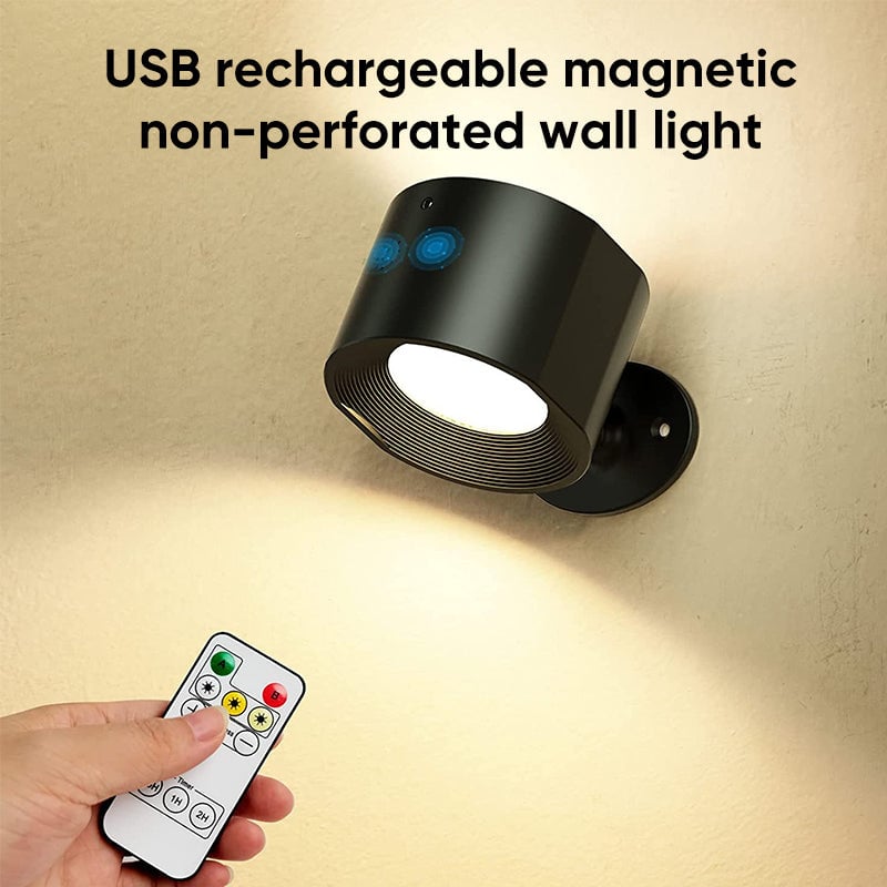 Double Head Magnetic Wall Sconce