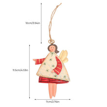 Load image into Gallery viewer, Retro Iron Art Christmas Angel Decoration