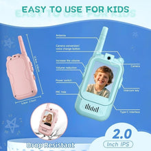 Load image into Gallery viewer, Rechargeable Video Walkie Talkies for Kids