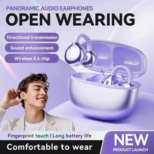Load image into Gallery viewer, AI Translation Open Ear Clip Bluetooth Headphone