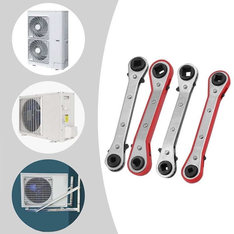 Maintenance Double-ended Square Ratchet Wrench