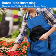 Load image into Gallery viewer, Deep Pocket Gardening Apron With Deep Kangaroo Release Pockets