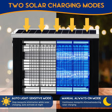 Load image into Gallery viewer, Solar Bug Zapper Outdoor