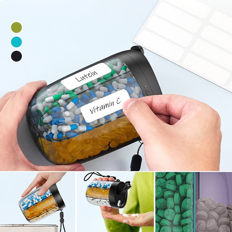 Multi-Compartment 7-Day Pill Organizer